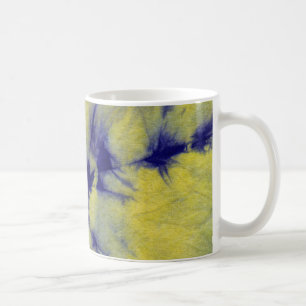 Tye Dye Komposition #11 von Michael Moffa Kaffeetasse