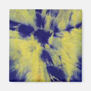 Tye Dye Komposition #11 von Michael Moffa Magnet