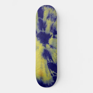 Tye Dye Komposition #11 von Michael Moffa Skateboard