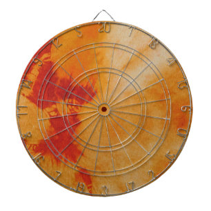 Tye Dye Komposition #12 von Michael Moffa Dartscheibe