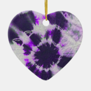 Tye Dye Komposition #1 von Michael Moffa Keramik Ornament