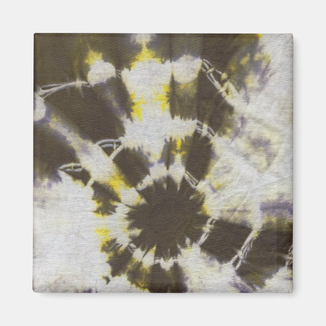 Tye Dye Komposition #2 von Michael Moffa Magnet (Vorne)