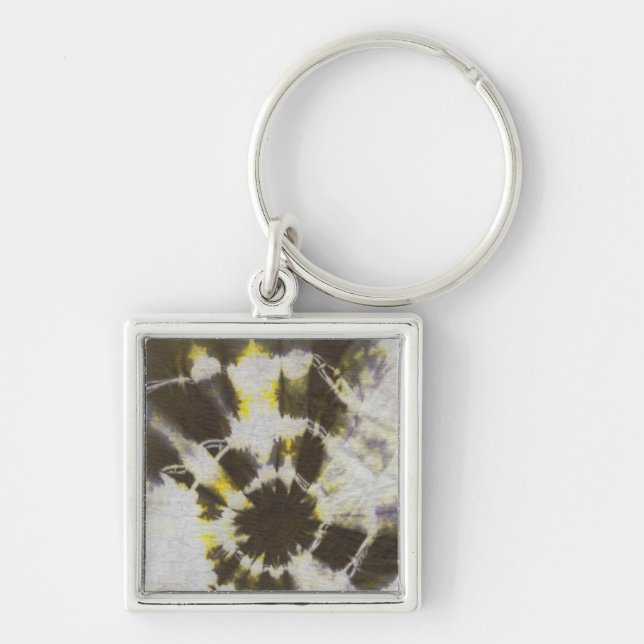 Tye Dye Komposition #2 von Michael Moffa Schlüsselanhänger (Vorne)