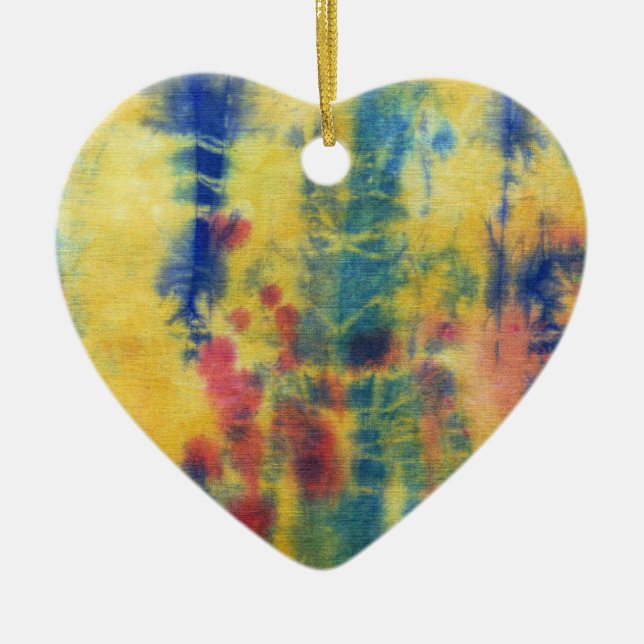 Tye Dye Komposition #5 von Michael Moffa Keramikornament (Vorne)