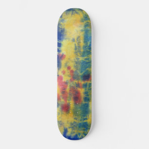 Tye Dye Komposition #5 von Michael Moffa Skateboard