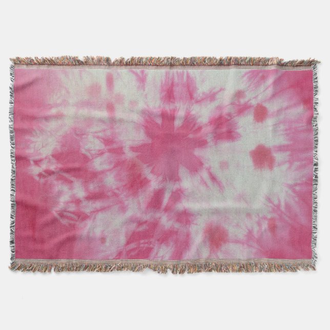 Tye Dye Komposition #6 von Michael Moffa Decke (Vorderseite)