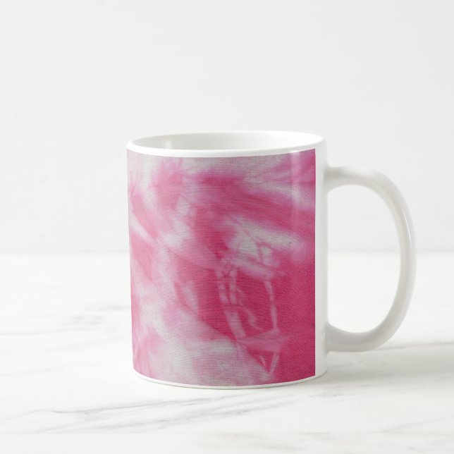Tye Dye Komposition #6 von Michael Moffa Tasse (Rechts)