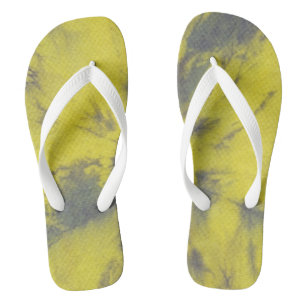 Tye Dye Komposition #8 von Michael Moffa Flip Flops