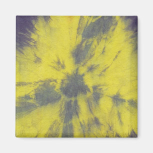 Tye Dye Komposition #8 von Michael Moffa Magnet