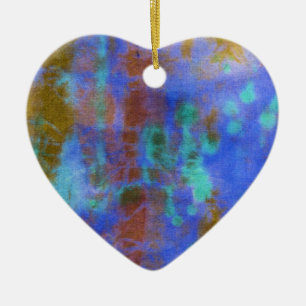 Tye Dye Komposition #9 von Michael Moffa Keramik Ornament