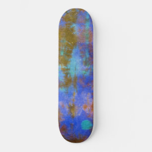 Tye Dye Komposition #9 von Michael Moffa Skateboard