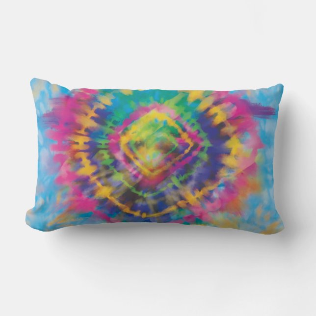 Tye-Dye Lendenkissen (Vorderseite)