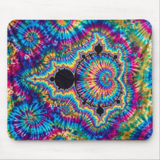 Tye Dye Mandelbrot-Fraktal Mousepad