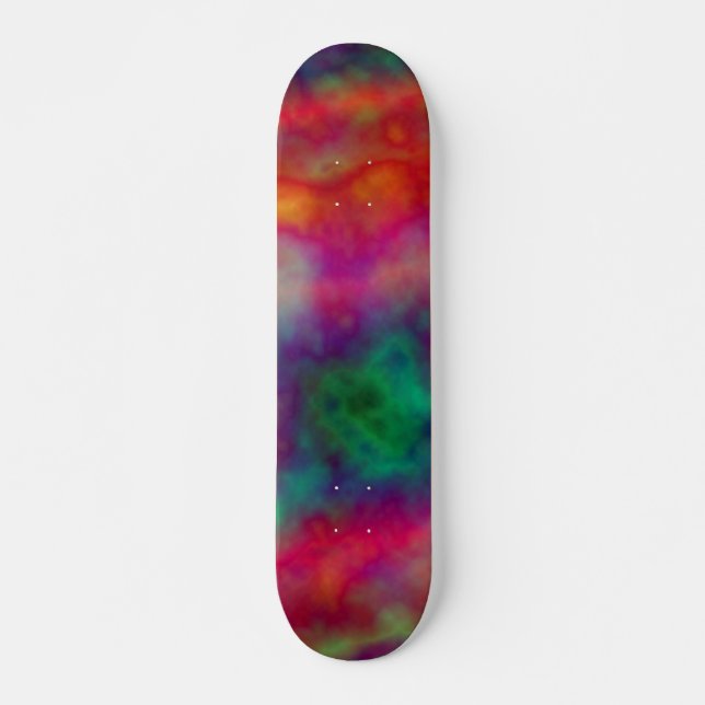 Tye Dye Skateboard (Vorne)