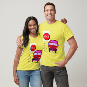 Tye Dye T - Shirt School Bus
