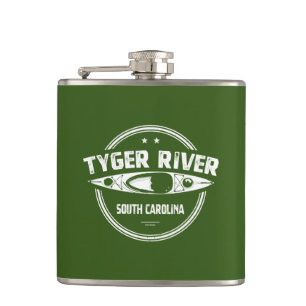Tyger River, South Carolina Flachmann