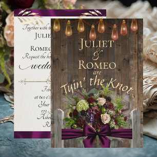 Tyin' the Knot Wildflowers & Band - Pflaume