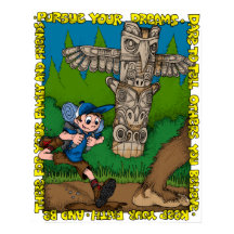 Tyler Bounds Chasing Bigfoot