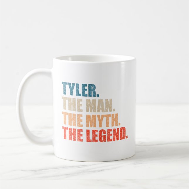 Tyler Der Mann Der Mythos Die Legende Kaffeetasse (Links)