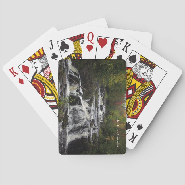 Tyler Forks Cascades Spielkarten (Rückseite)