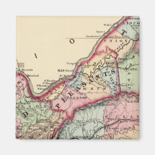 Tyler, Ritchie, Vergnügungen, Holz, Draht-Landkrei Magnet