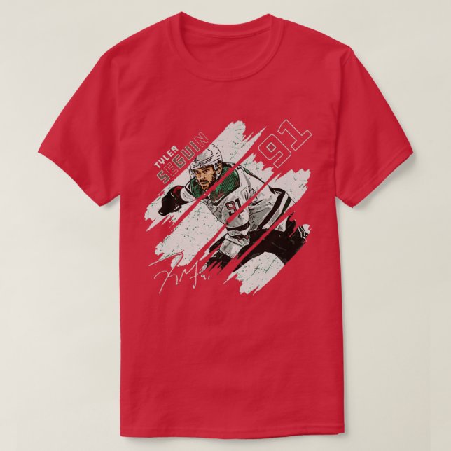 Tyler Seguin Dallas Stripes TShirt (Design vorne)