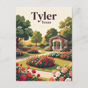 Tyler, Texas Postkarte