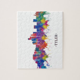 Tyler Texas Skyline Puzzle