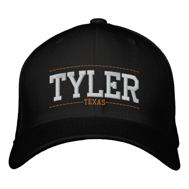 Tyler Texas USA bestickte Hats Baseballkappe (Vorderseite)
