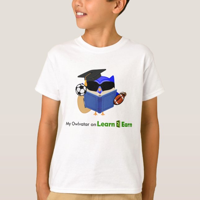 Tylers Owlvatar T - Shirt (Vorderseite)