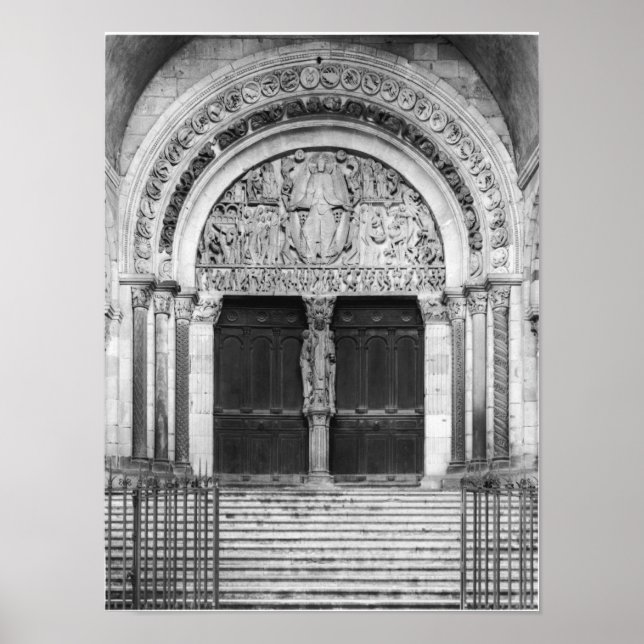 Tympanum mit dem Letzten Urteil Poster (Vorne)