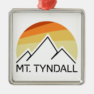 Tyndall California Retro Ornament Aus Metall