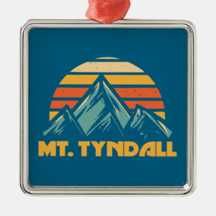 Tyndall California Retro Turquoise Ornament Aus Metall