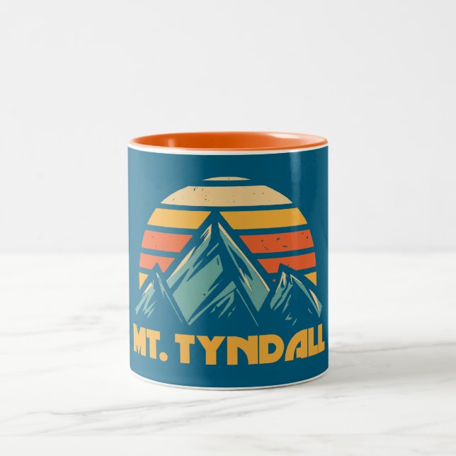 Tyndall California Retro Turquoise Zweifarbige Tasse (Mittel)