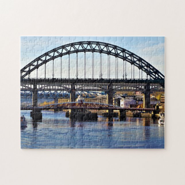 Tyne Bridge Newcastle UK Foto Puzzle (Horizontal)
