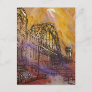 Tyne Bridge Postcard Postkarte