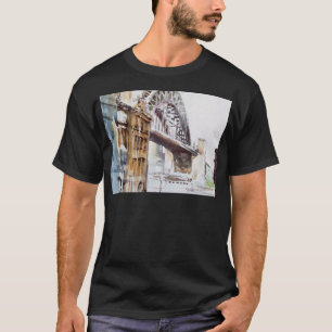 Tyne-Brücke von T-Shirt Dekan-Street Black