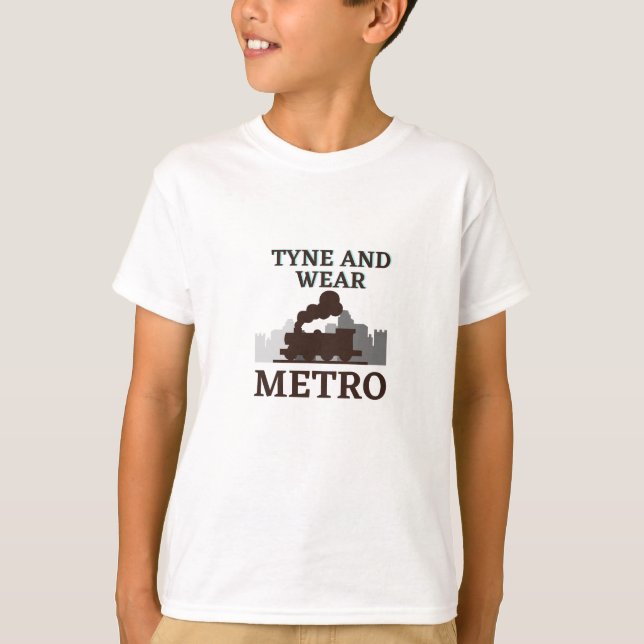 Tyne und Wear Metro T-Shirt (Vorderseite)