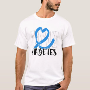 Typ 1 Diabetes-Bewusstsein Diabetes-Kämpfer T-Shirt