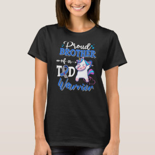 Typ 1 Diabetes-Bewusstsein stolz auf einen T1D-Kri T-Shirt