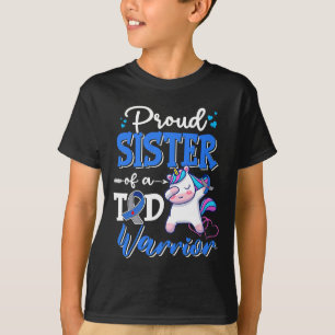 Typ-1-Diabetes-Bewusstsein Stolz Schwester eines T T-Shirt