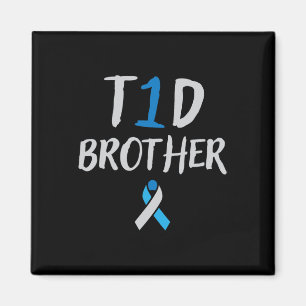 Typ-1-Diabetes-Bruder-Bewusstsein Für Diabetiker  Magnet