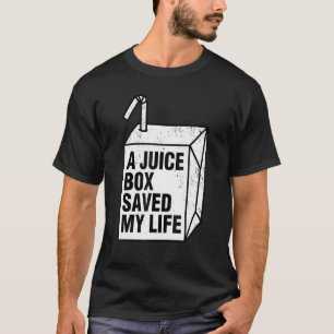 Typ 1 Diabetes Eine Saftbox Rettete mein Leben T-Shirt