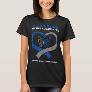 Typ-1-Diabetes-Enkelin Typ-1-Diabetes T-Shirt