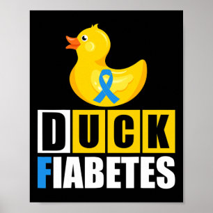Typ 1 Diabetes Fiabetes T1D Poster