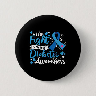 Typ 1 Diabetes Ihr Kampf ist mein Kampf gegen Diab Button