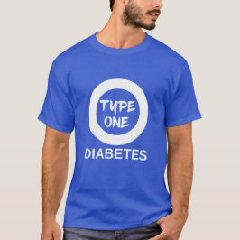 Typ 1 Diabetes Kreis Welt Diabetes Tag T-Shirt