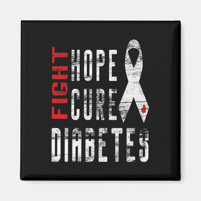 Typ 1 Diabetes - Kur Diabetes Magnet (Vorne)