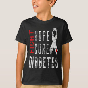 Typ 1 Diabetes - Kur Diabetes T-Shirt
