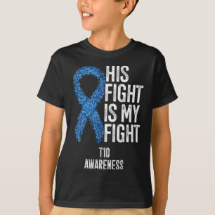 Typ 1 Diabetes Sein Kampf ist mein Kampf T1d Aware T-Shirt